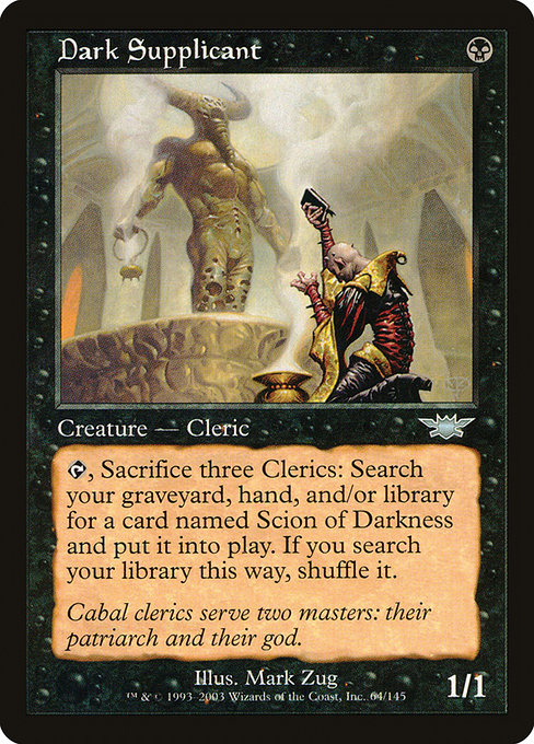 Dark Supplicant - Legions Uncommon Card