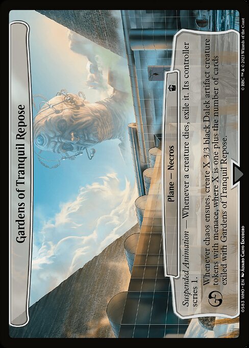 Gardens of Tranquil Repose - Doctor Who Common Card