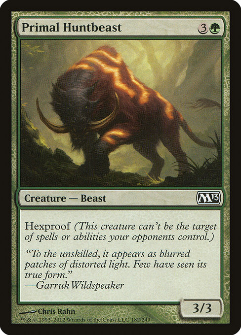 Primal Huntbeast - Magic 2013 Common Card