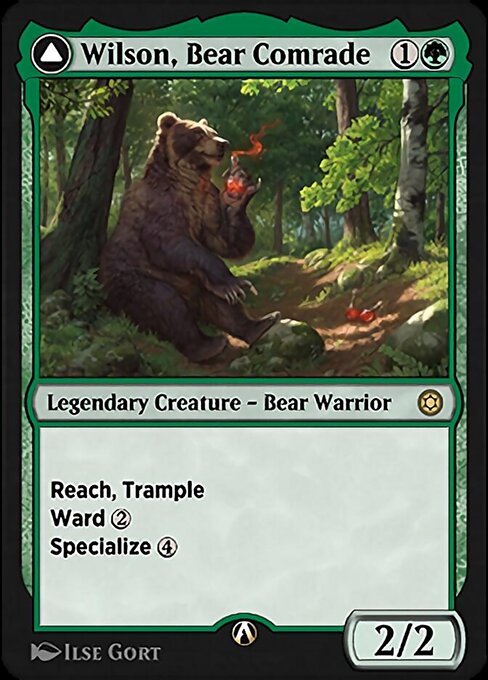 Wilson, Bear Comrade - Alchemy Horizons: Baldur's Gate Rare Card