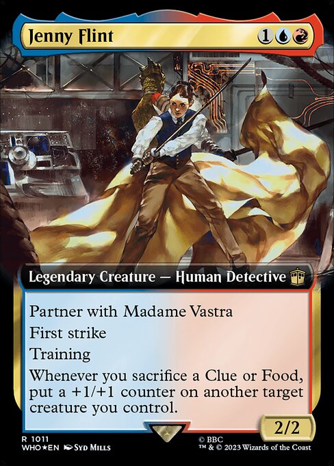 Jenny Flint - Doctor Who Rare Card