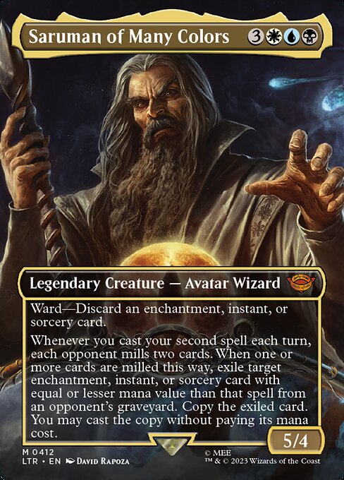 Saruman of Many Colors - The Lord of the Rings: Tales of Middle-earth Mythic Card