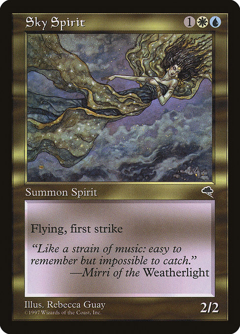 Sky Spirit - Tempest Uncommon Card