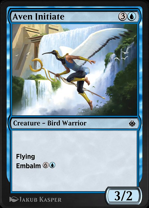 Aven Initiate - Amonkhet Remastered Common Card