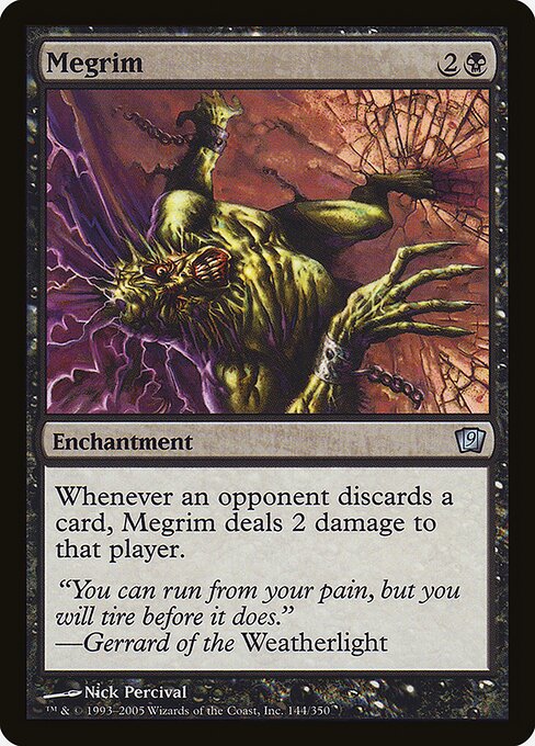 Megrim - Ninth Edition Uncommon Card