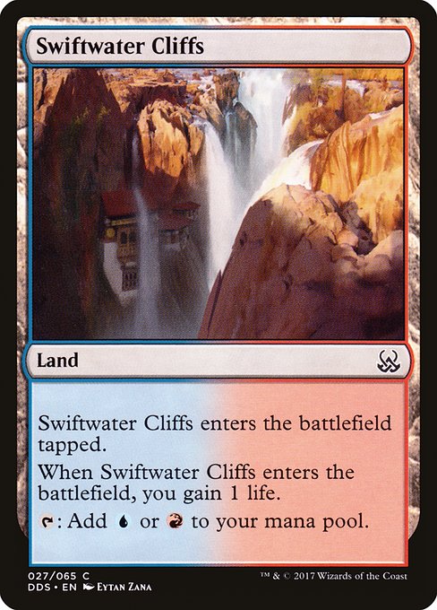 Swiftwater Cliffs - Duel Decks: Mind vs. Might Common Card