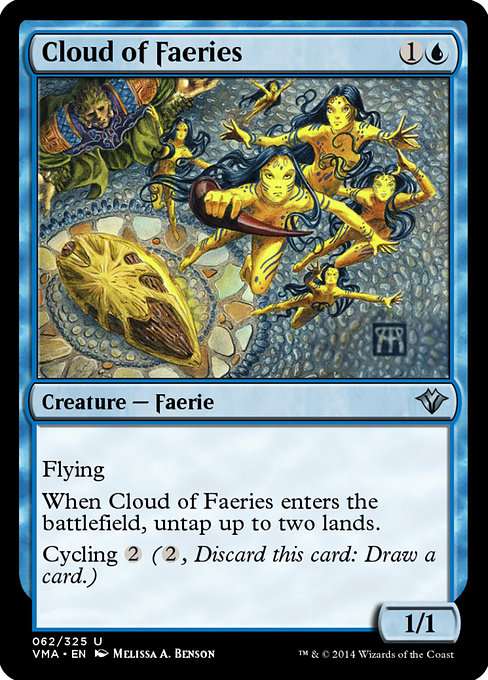 Cloud of Faeries - Vintage Masters Uncommon Card