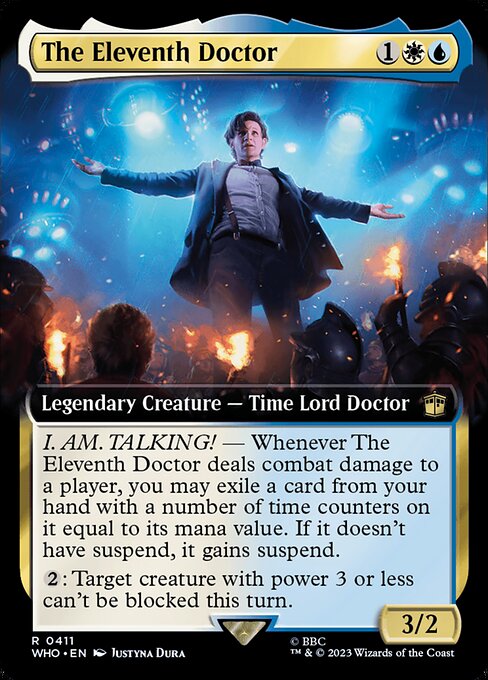 The Eleventh Doctor - Doctor Who Rare Card