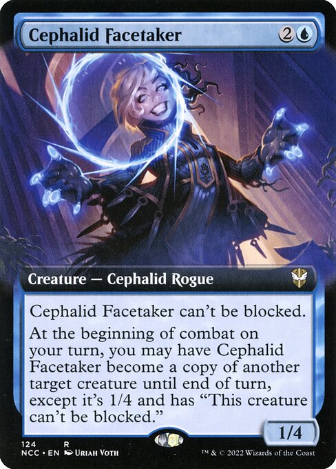 Cephalid Facetaker - New Capenna Commander Rare Card