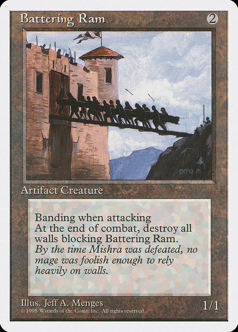 Battering Ram - Fourth Edition Common Card