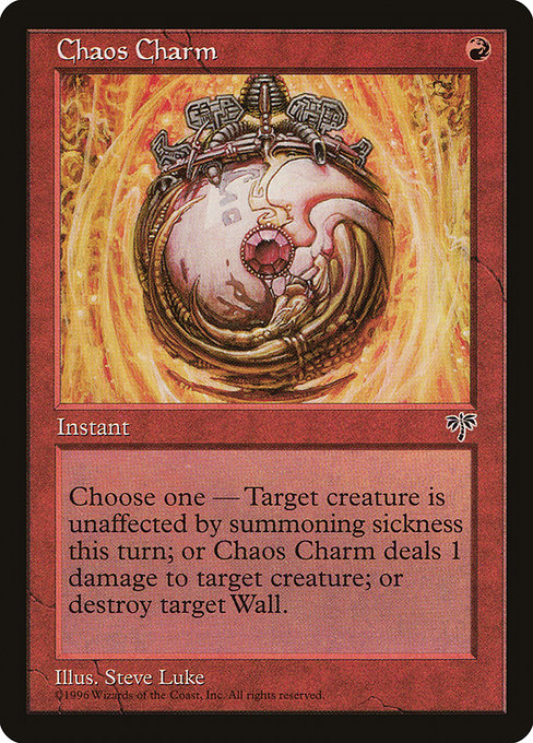 Chaos Charm - Mirage Common Card