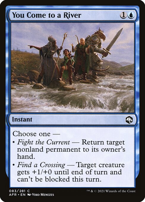 You Come to a River - Adventures in the Forgotten Realms Common Card
