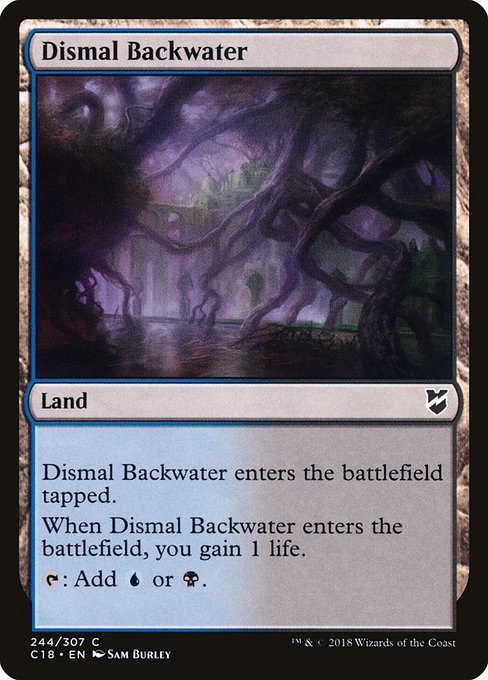 Dismal Backwater - Commander 2018 Common Card