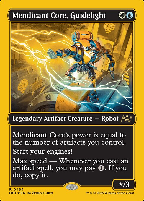 Mendicant Core, Guidelight - Aetherdrift Rare Card