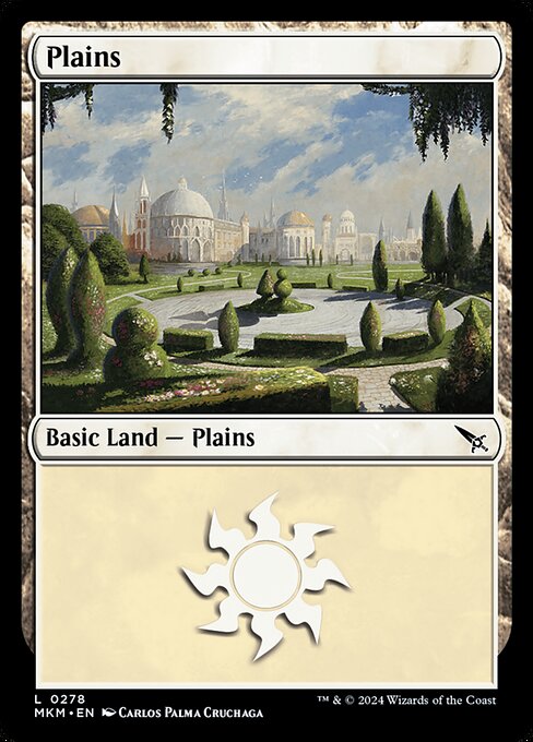 Plains - Murders at Karlov Manor Common Card