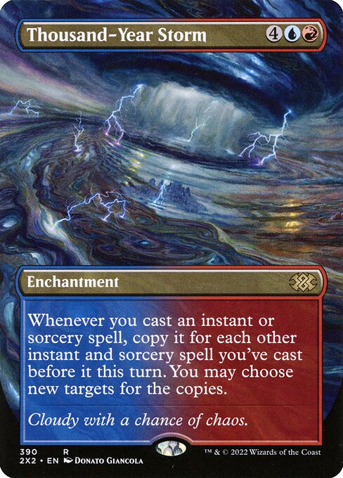 Thousand-Year Storm - Double Masters 2022 Rare Card