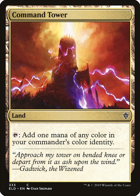 Command Tower - Throne of Eldraine Common Card