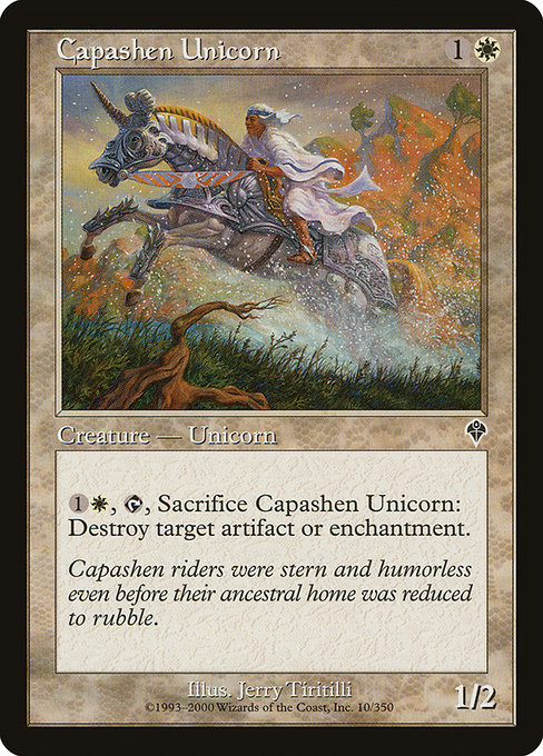 Capashen Unicorn - Invasion Common Card