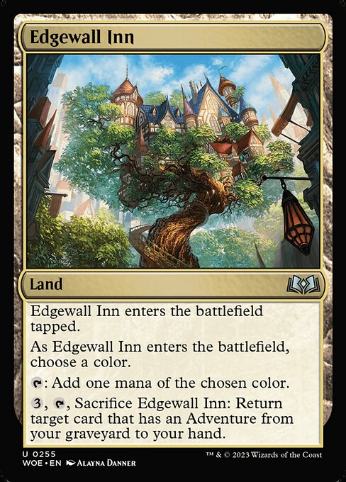 Edgewall Inn - Wilds of Eldraine Uncommon Card