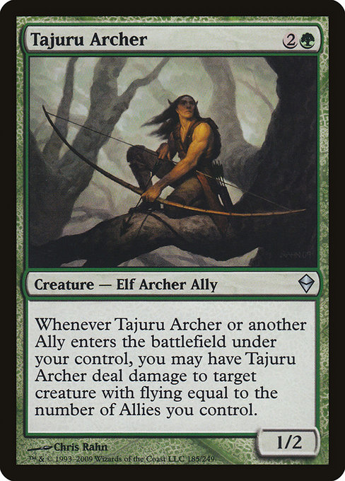 Tajuru Archer - Zendikar Uncommon Card