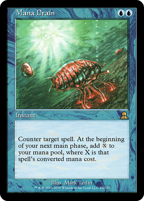 Mana Drain - Masters Edition III Rare Card