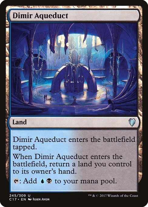 Dimir Aqueduct - Commander 2017 Uncommon Card