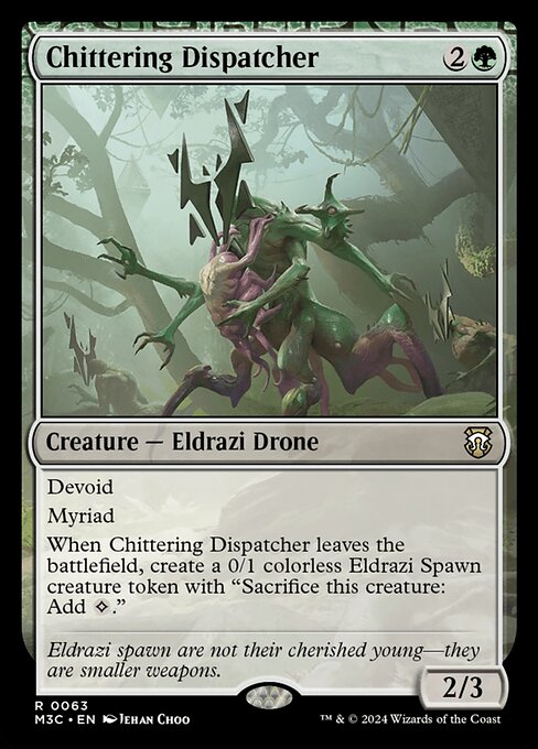 Chittering Dispatcher - Modern Horizons 3 Commander Rare Card