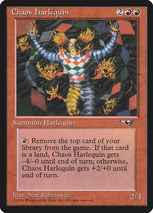 Chaos Harlequin - Alliances Rare Card