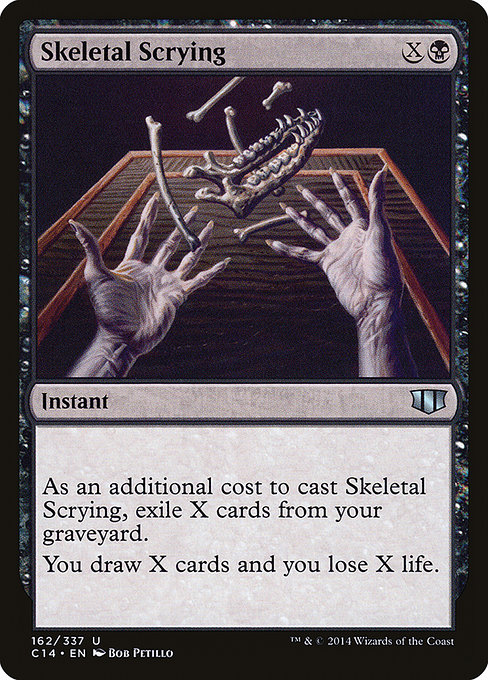 Skeletal Scrying - Commander 2014 Uncommon Card