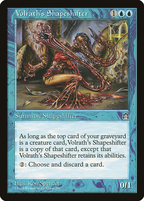 Volrath's Shapeshifter - Stronghold Rare Card