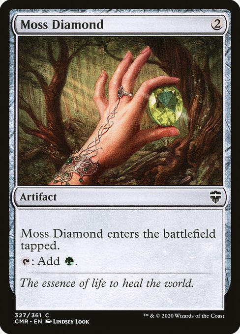Moss Diamond - Commander Legends Common Card