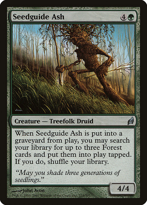 Seedguide Ash - Lorwyn Uncommon Card