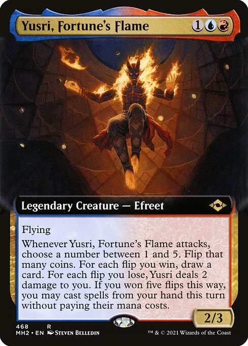 Yusri, Fortune's Flame - Modern Horizons 2 Rare Card