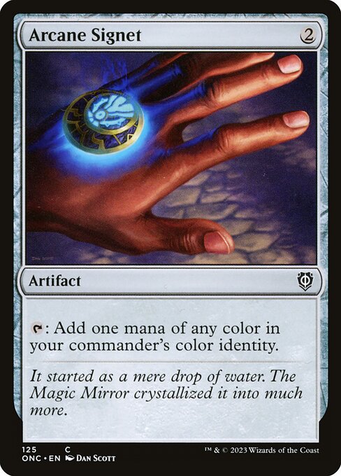 Arcane Signet - Phyrexia: All Will Be One Commander Common Card