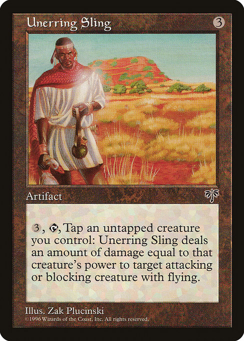 Unerring Sling - Mirage Uncommon Card