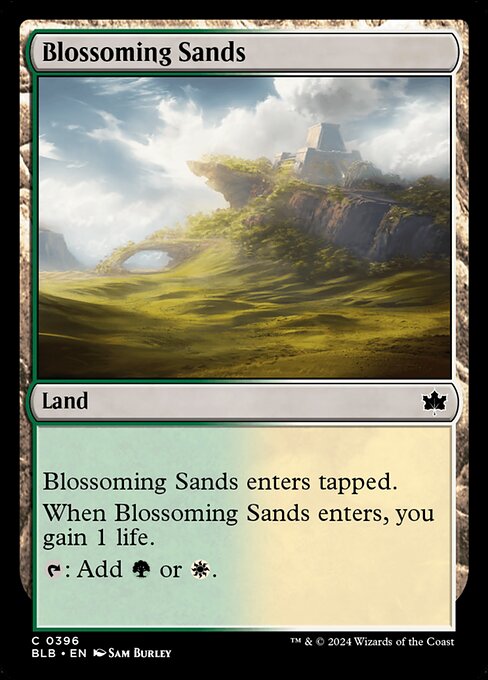 Blossoming Sands - Bloomburrow Common Card