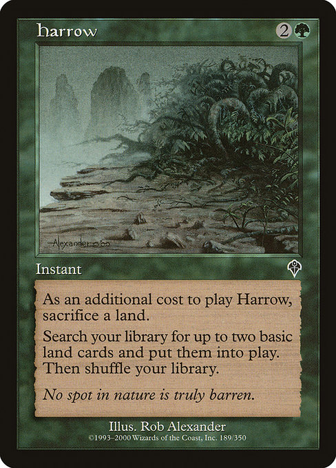 Harrow - Invasion Common Card