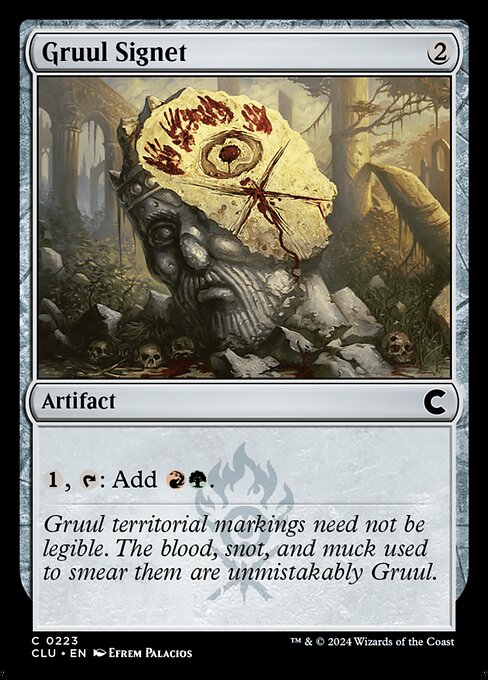 Gruul Signet - Ravnica: Clue Edition Common Card