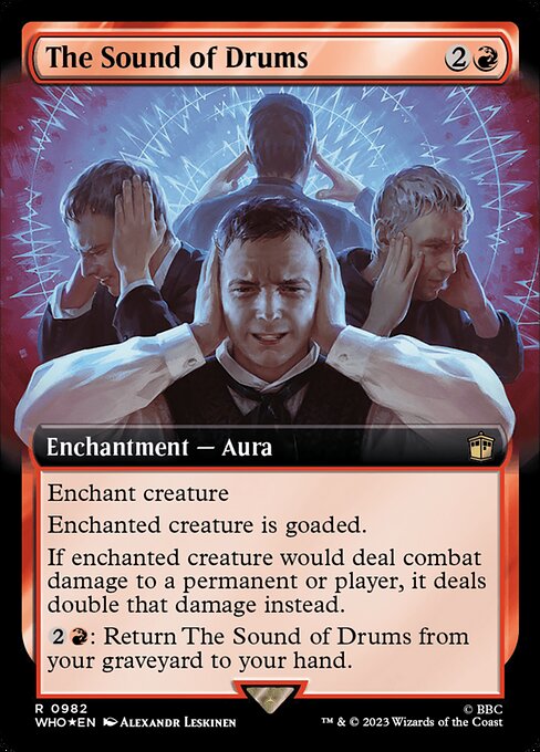 The Sound of Drums - Doctor Who Rare Card