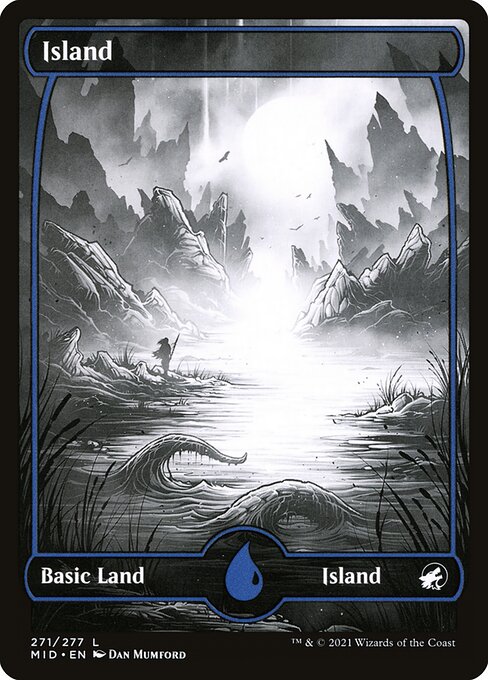 Island - Innistrad: Midnight Hunt Common Card