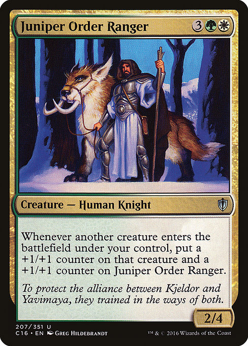 Juniper Order Ranger - Commander 2016 Uncommon Card