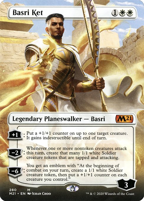 Basri Ket - Core Set 2021 Mythic Card