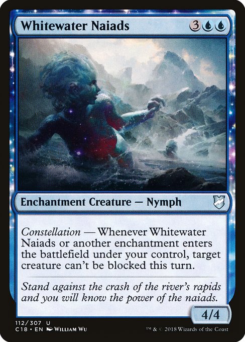 Whitewater Naiads - Commander 2018 Uncommon Card