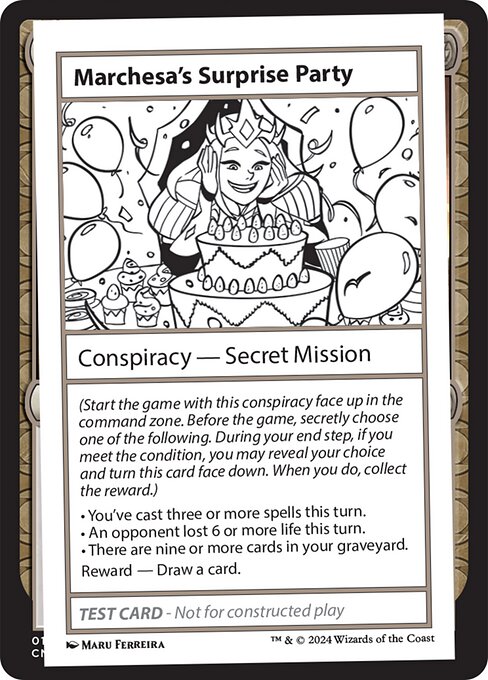 Marchesa's Surprise Party - Mystery Booster 2 Rare Card