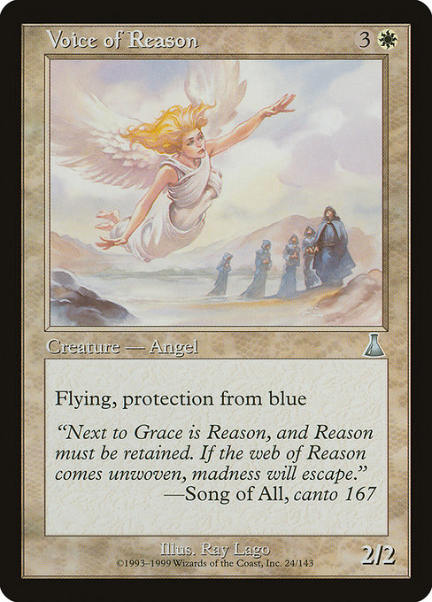 Voice of Reason - Urza's Destiny Uncommon Card