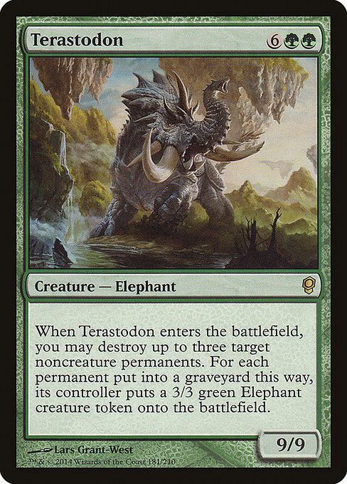 Terastodon - Conspiracy Rare Card