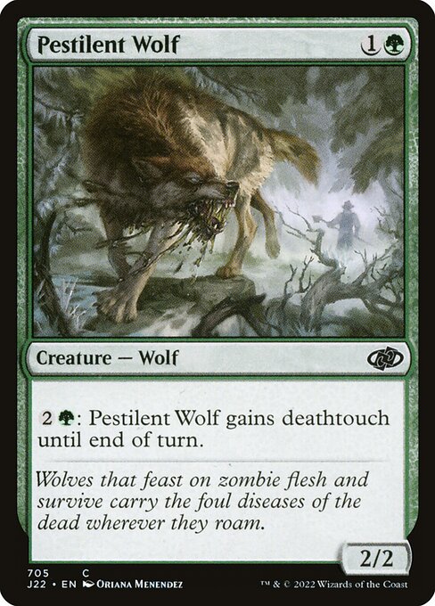 Pestilent Wolf - Jumpstart 2022 Common Card