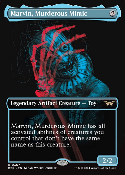 Marvin, Murderous Mimic - Duskmourn: House of Horror Rare Card