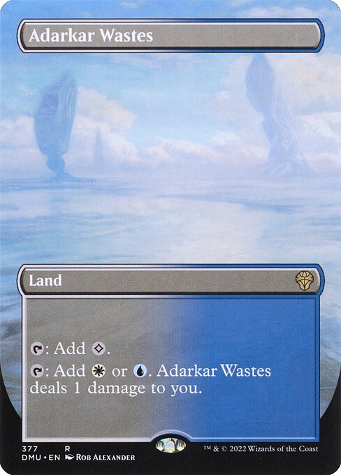 Adarkar Wastes - Dominaria United Rare Card