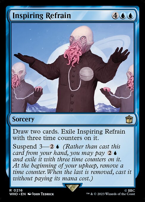 Inspiring Refrain - Doctor Who Rare Card